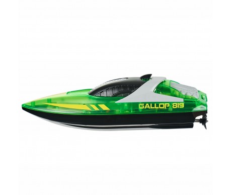 Радиоуправляемый катер Gallop (25 см, 15 км/ч) - HJ819-GREEN
