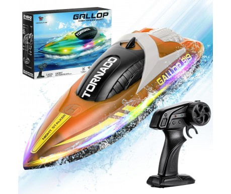 Радиоуправляемый катер Gallop (25 см, 15 км/ч) - HJ819-ORANGE