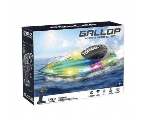 Радиоуправляемый катер Gallop (25 см, 15 км/ч) - HJ819-ORANGE