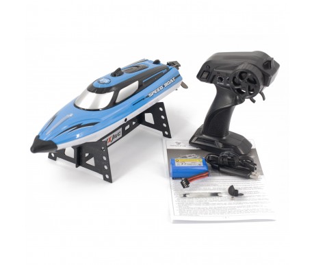 Радиоуправляемый катер SET SAIL (36 см, 25 км/ч) - HJ815-BLUE