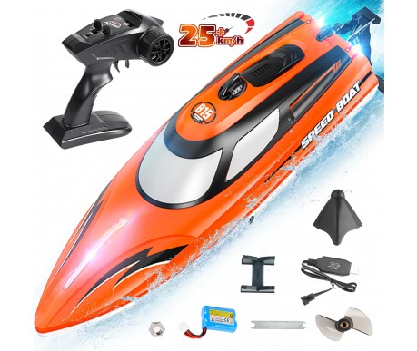 Радиоуправляемый катер SET SAIL (36 см, 25 км/ч) - HJ815-ORANGE