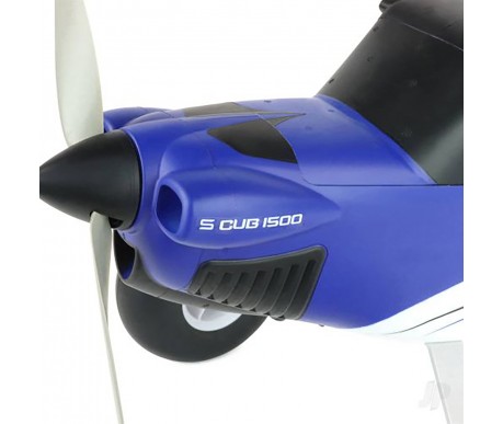 Радиоуправляемый самолет S Cub 1500mm Blue RTF + Flight Controller - TOP127E