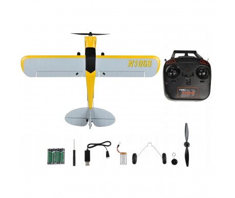 Радиоуправляемый самолет Top RC 450mm Mini Xcub with Gyro RTF - TOP106B01