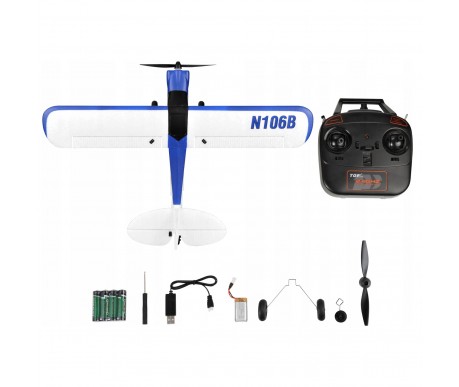 Радиоуправляемый самолет Top RC 450mm Mini Xcub with Gyro RTF - TOP106B02