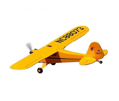 Радиоуправляемый самолет Top RC J3 1400mm Yellow RTF - TOP067C