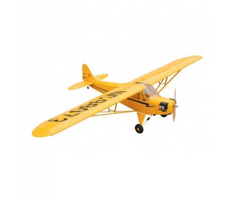 Радиоуправляемый самолет Top RC J3 1400mm Yellow RTF - TOP067C