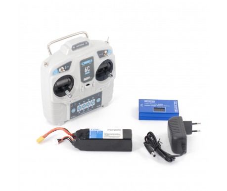 Радиоуправляемый самолет Top RC J3 1400mm Yellow RTF - TOP067C