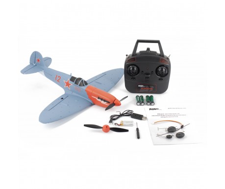 Радиоуправляемый самолет истребитель (6-axis, EPP, 450 мм, RTF) - TOP003B02