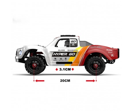 Радиоуправляемый шорт-корс MJX Hyper Go Brushless 4WD 1:14 - MJX-14211