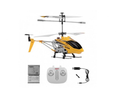 Радиоуправляемый вертолет RTF 2.4G Syma S107H-Yellow