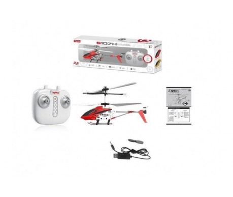 Радиоуправляемый вертолет RTF 2.4G Syma s107H-RED