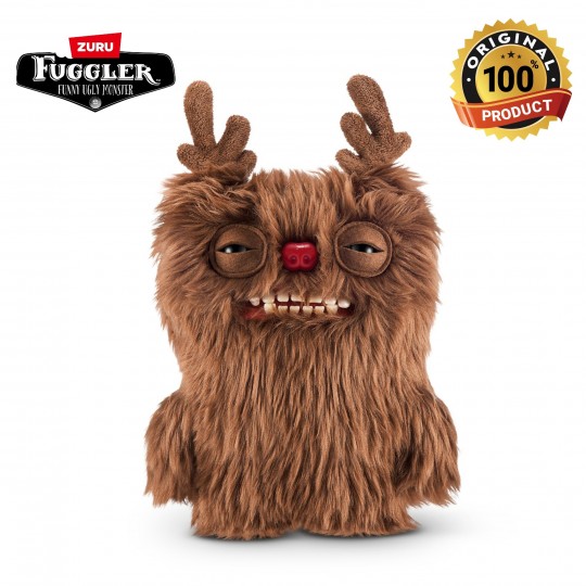 Мягкая игрушка FUGGLER Праздничный Олень - 15729G