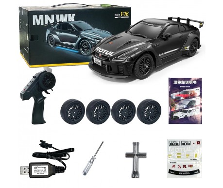 Радиоуправляемая машина для дрифта Nissan GTR - MN-268-BLACK