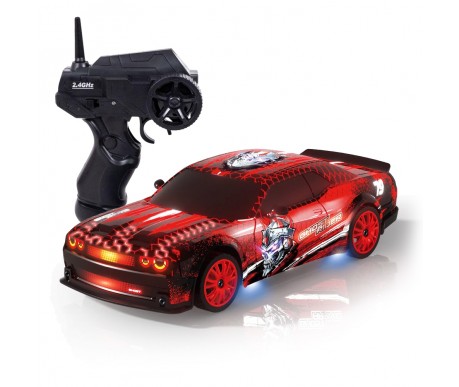 Радиоуправляемая машина для дрифта Dodge (19 см, 15 км/ч, сменные колеса, фишки) - SC24A24
