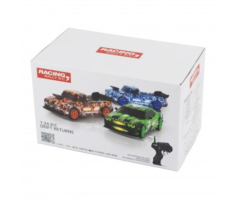 Радиоуправляемая машина для дрифта Dodge (19 см, 15 км/ч, сменные колеса, фишки) - SC24A24