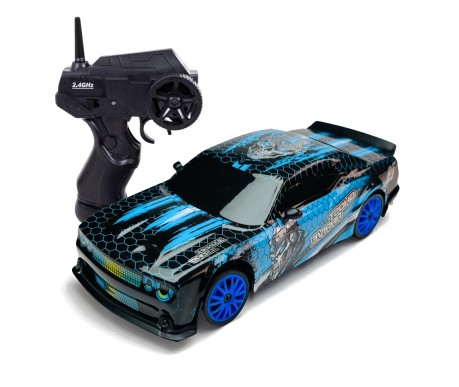 Радиоуправляемая машина для дрифта Dodge (19 см, 15 км/ч, сменные колеса, фишки) - SC24A26