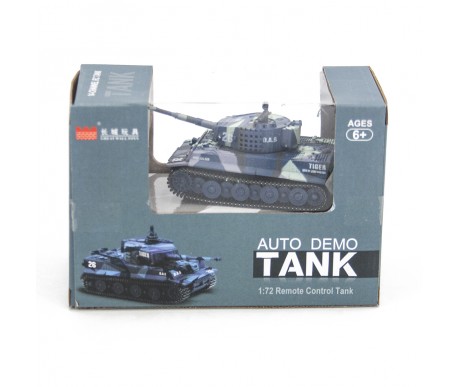 Радиоуправляемый танк Great Wall Tiger (серый камуфляж, 40MHz, 1:72) - 2117-3