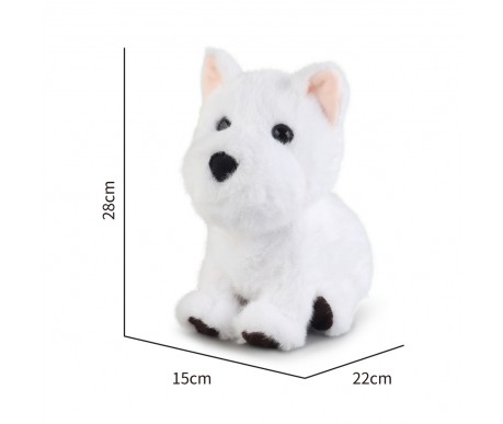 Радиоуправляемая плюшевая собака (28 см, сенсор) - BBS-01