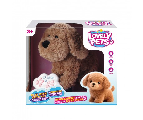 Радиоуправляемая плюшевая собака (28 см, сенсор) - BBS-02