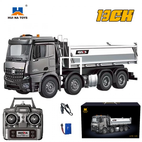 Радиоуправляемый самосвал 8х8 HUINA 13CH 1:14 - HN1536PRO