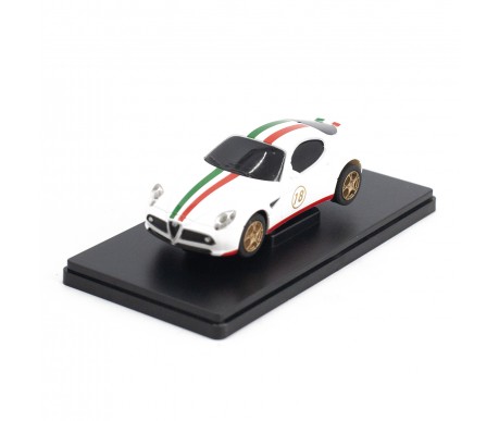 Машинка Alfa Romeo 8C для автотрека 1:43 - TR-C18