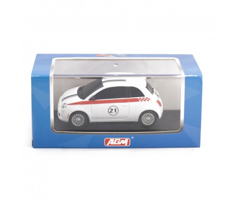 Машинка FIAT 500 для автотрека 1:43 - TR-C23