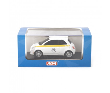 Машинка FIAT 500 для автотрека 1:43 - TR-C24