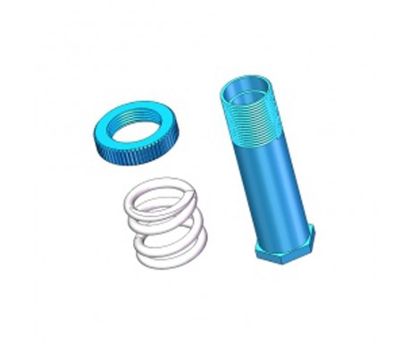 Поворотная ось HSP алюминий - HSP51343