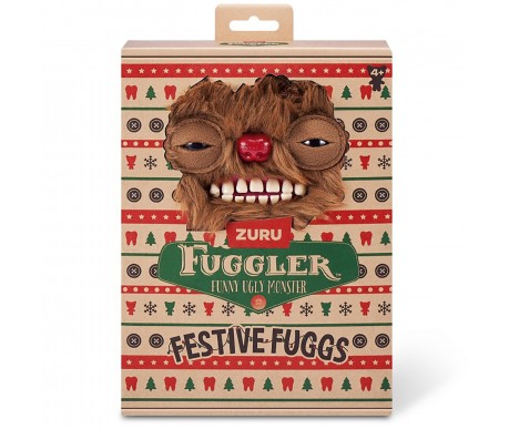 Мягкая игрушка FUGGLER Праздничный Олень - 15729G