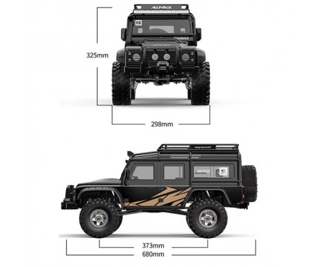 Радиоуправляемый краулер MJX Hyper Go 1/8 Трофи модель - MJX-H8H+
