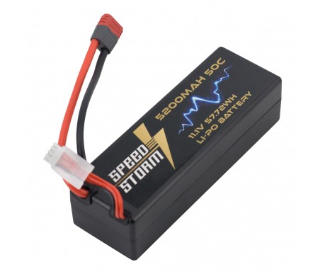 Аккумулятор Speed Storm Li-Po 11.1V 50C 5200 mAh Hard Case разъем T-plug (Deans) - SS-3S5200-50-D