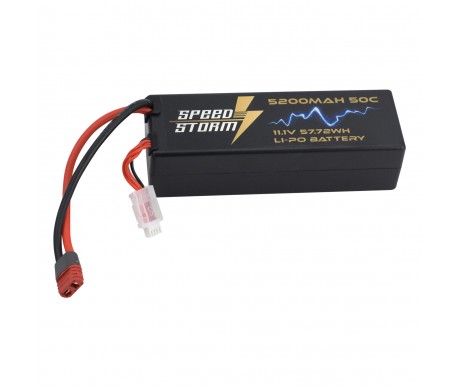 Аккумулятор Speed Storm Li-Po 11.1V 50C 5200 mAh Hard Case разъем T-plug (Deans) - SS-3S5200-50-D