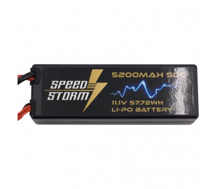 Аккумулятор Speed Storm Li-Po 11.1V 50C 5200 mAh Hard Case разъем T-plug (Deans) - SS-3S5200-50-D