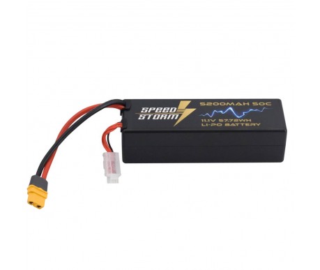 Аккумулятор Speed Storm Li-Po 11.1V 50C 5200 mAh Hard Case разъем XT60 - SS-3S5200-50-XT60