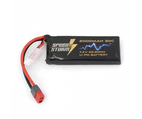 Аккумулятор Speed Storm Li-Po 7.4V 30C 2000 mAh разъем T-plug (Deans) - SS-2S2000-30-D
