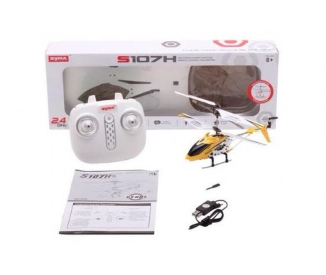Радиоуправляемый вертолет RTF 2.4G Syma S107H-Yellow