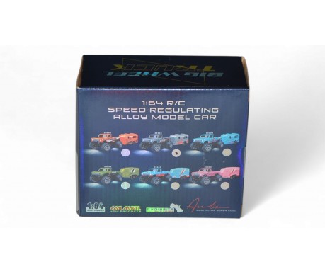 Радиоуправляемый внедорожник Минитрак с прицепом 2WD масштаб 1:64 2.4G
