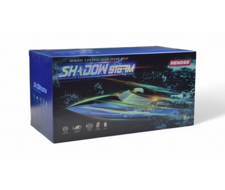 Катер на радиоуправлении Shadow Storm (2.4G, до 20 км/ч, 30 см)