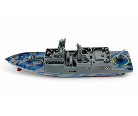 Катер фрегат на радиоуправлении Frigate (2.4G, 15.5см)