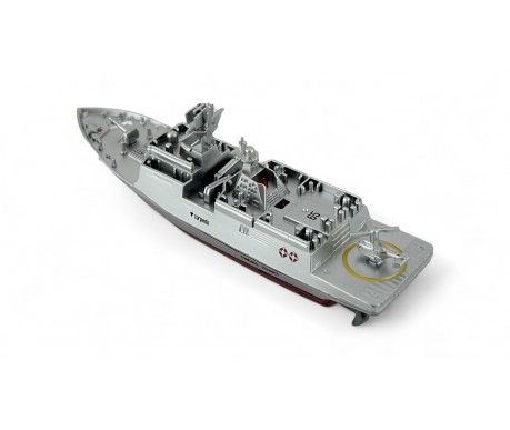 Катер фрегат на радиоуправлении Frigate (2.4G, 15.5см)