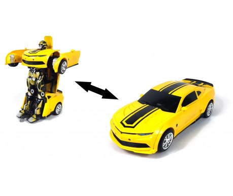 Робот трансформер на пульте управления Chevrolet Camaro (Световые и звуковые эффекты)