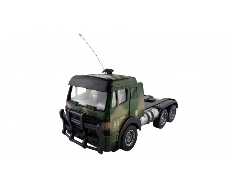 Радиоуправляемый военный грузовик City Truck с танком