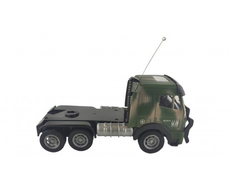 Радиоуправляемый военный грузовик City Truck с танком