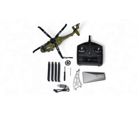 Радиоуправляемый военный вертолет UH-60L 2.4G