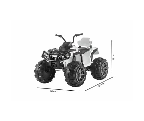 Детский электромобиль квадроцикл Grizzly с пультом управления (задний привод, 12V)