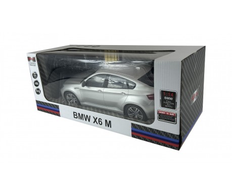 Радиоуправляемая Машинка / машинка на пульте управления BMW X6 M Silver 1:14 27Mhz 