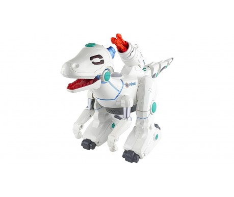 Игрушка динозавр Raptor на пульте управления (Свет, звук, пар, стреляет)