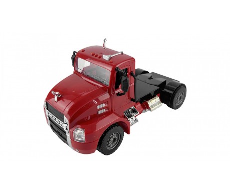 Грузовик-автовоз на радиоуправлении Mack Car Transporter с 2 автомобилями 1:26