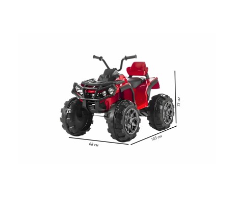 Детский электромобиль квадроцикл Grizzly с пультом управления (задний привод, 12V)