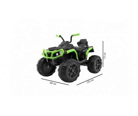 Детский электромобиль квадроцикл Grizzly с пультом управления (задний привод, 12V)
